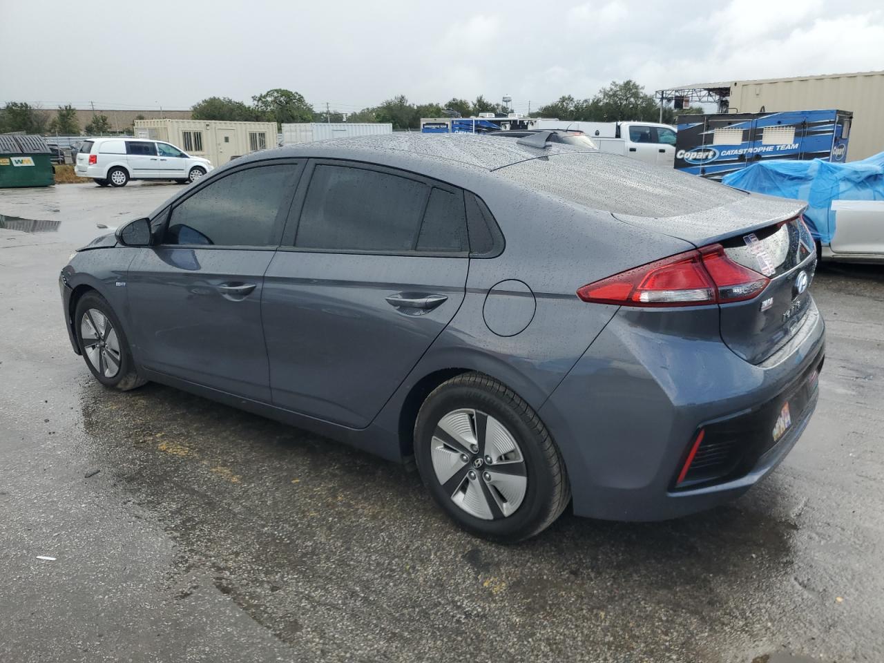 Lot #2979356742 2018 HYUNDAI IONIQ BLUE