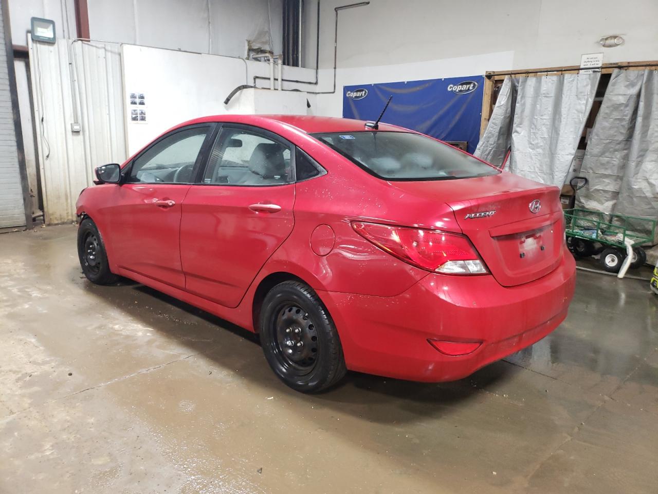 Lot #2976951631 2015 HYUNDAI ACCENT GLS