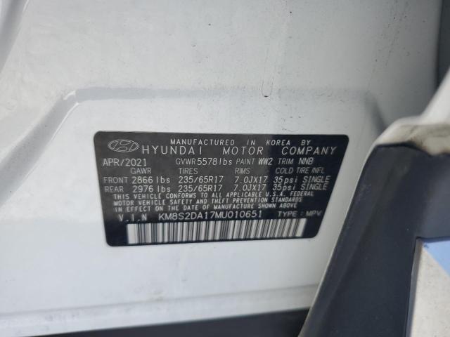 2021 HYUNDAI SANTA FE B KM8S2DA17MU010651
