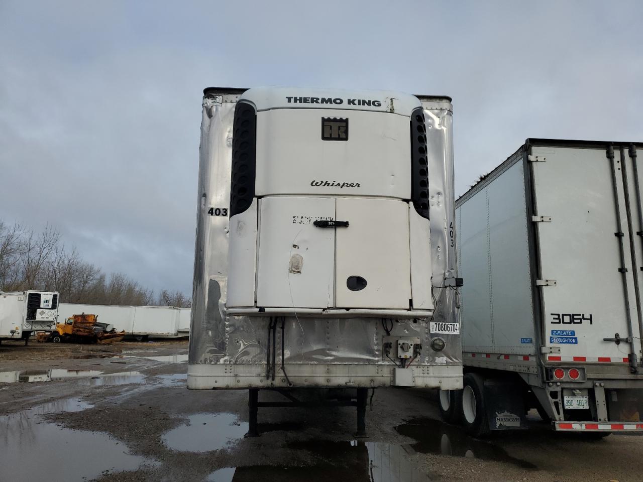 Lot #3022384933 2008 WABASH REEFER