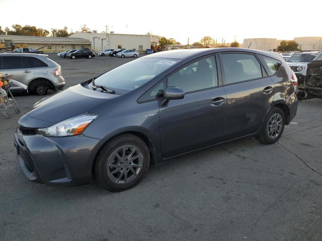 TOYOTA PRIUS V 2017 gray  hybrid engine JTDZN3EU6HJ063406 photo #1