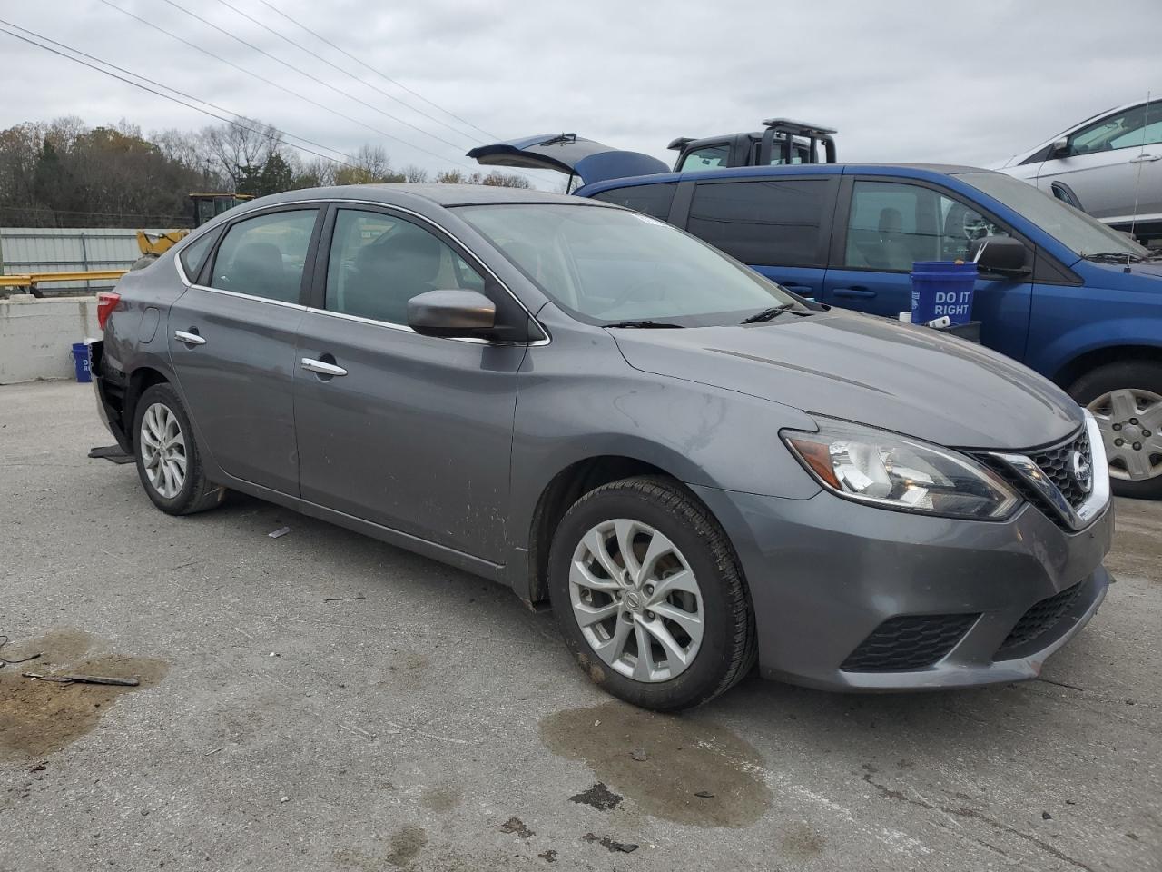 Lot #3028539947 2019 NISSAN SENTRA S