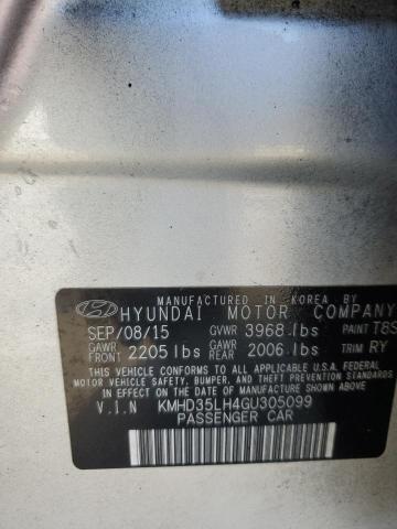 2016 HYUNDAI ELANTRA GT - KMHD35LH4GU305099