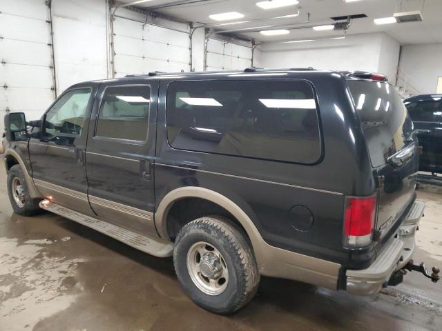 FORD EXCURSION 2000 blue 4dr spor gas 1FMNU43S1YEE15529 photo #3