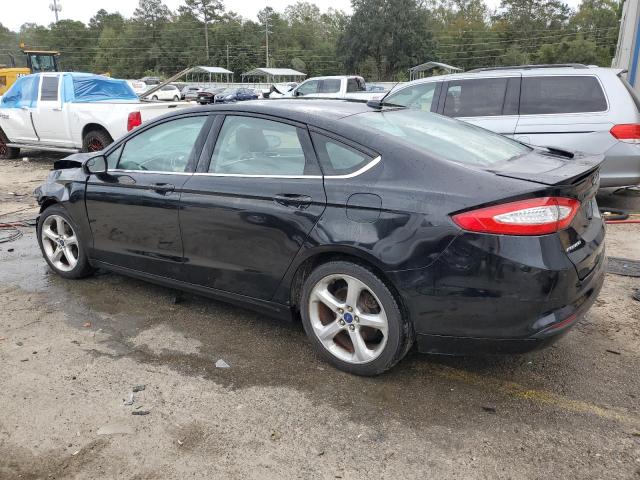 FORD FUSION S 2016 black  gas 3FA6P0G72GR299113 photo #3