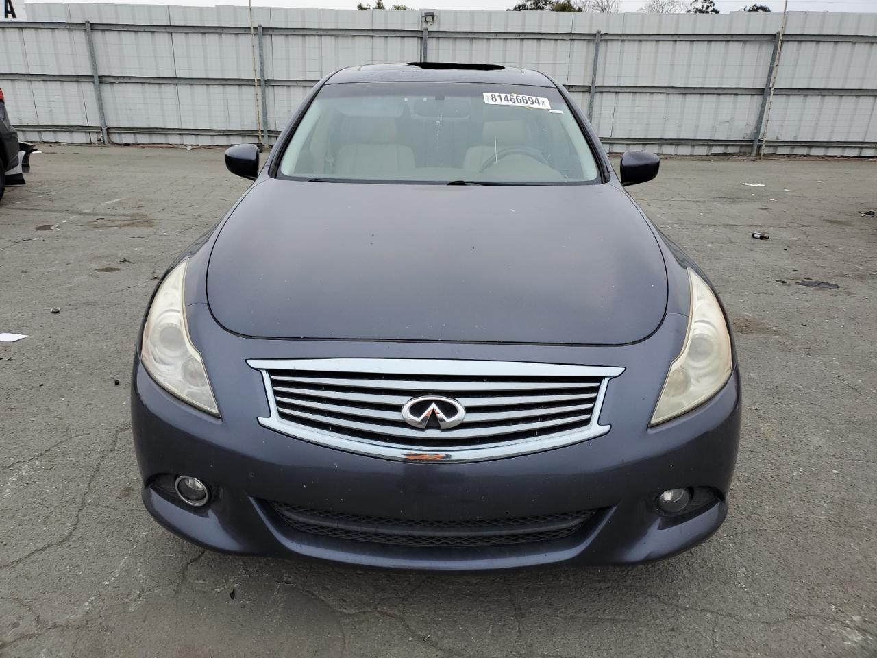 Lot #3033064996 2011 INFINITI G25 BASE