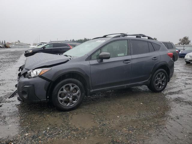 SUBARU CROSSTREK 2021 charcoal  gas JF2GTHSC7MH333512 photo #1