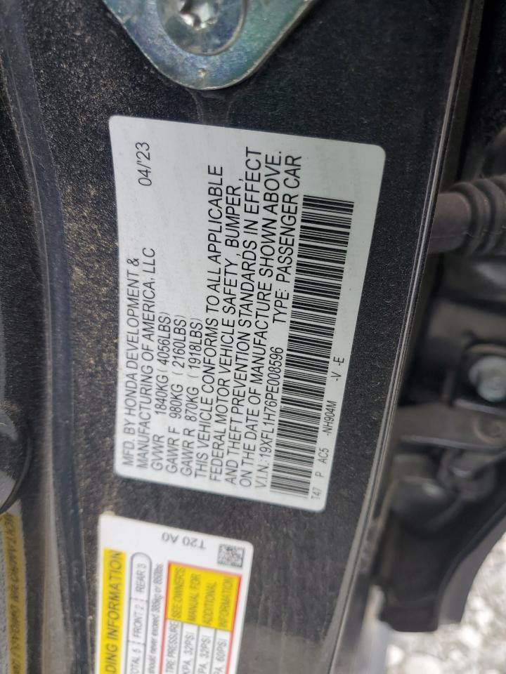 Lot #2962187153 2023 HONDA CIVIC EXL