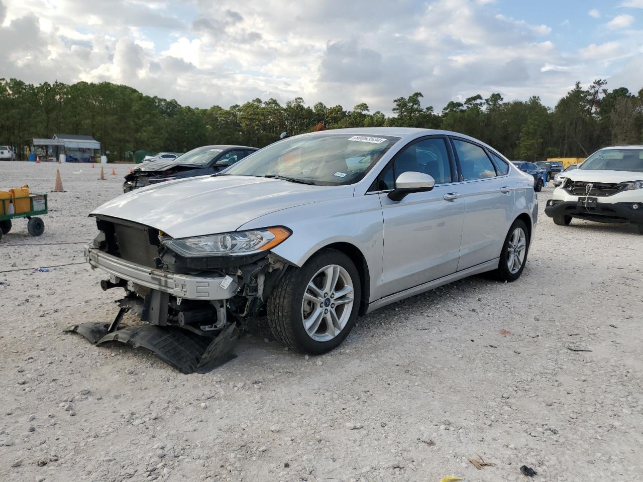 Lot #3020991374 2018 FORD FUSION SE