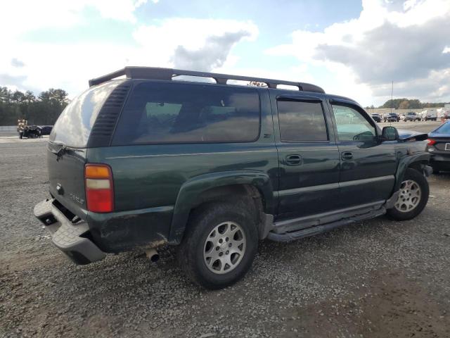 CHEVROLET SUBURBAN K 2001 green  gas 3GNFK16T91G281411 photo #4