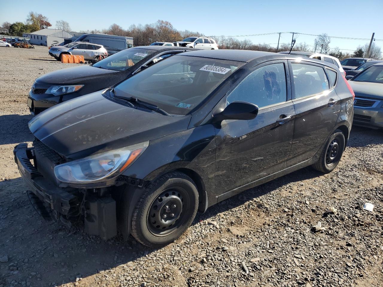 Lot #2989217631 2012 HYUNDAI ACCENT GLS