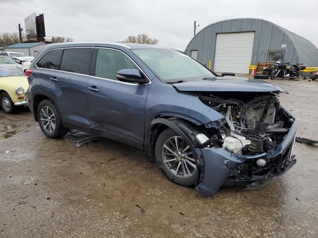 Vin: 5tdjzrfh9ks711238, lot: 80143574, toyota highlander se 20194
