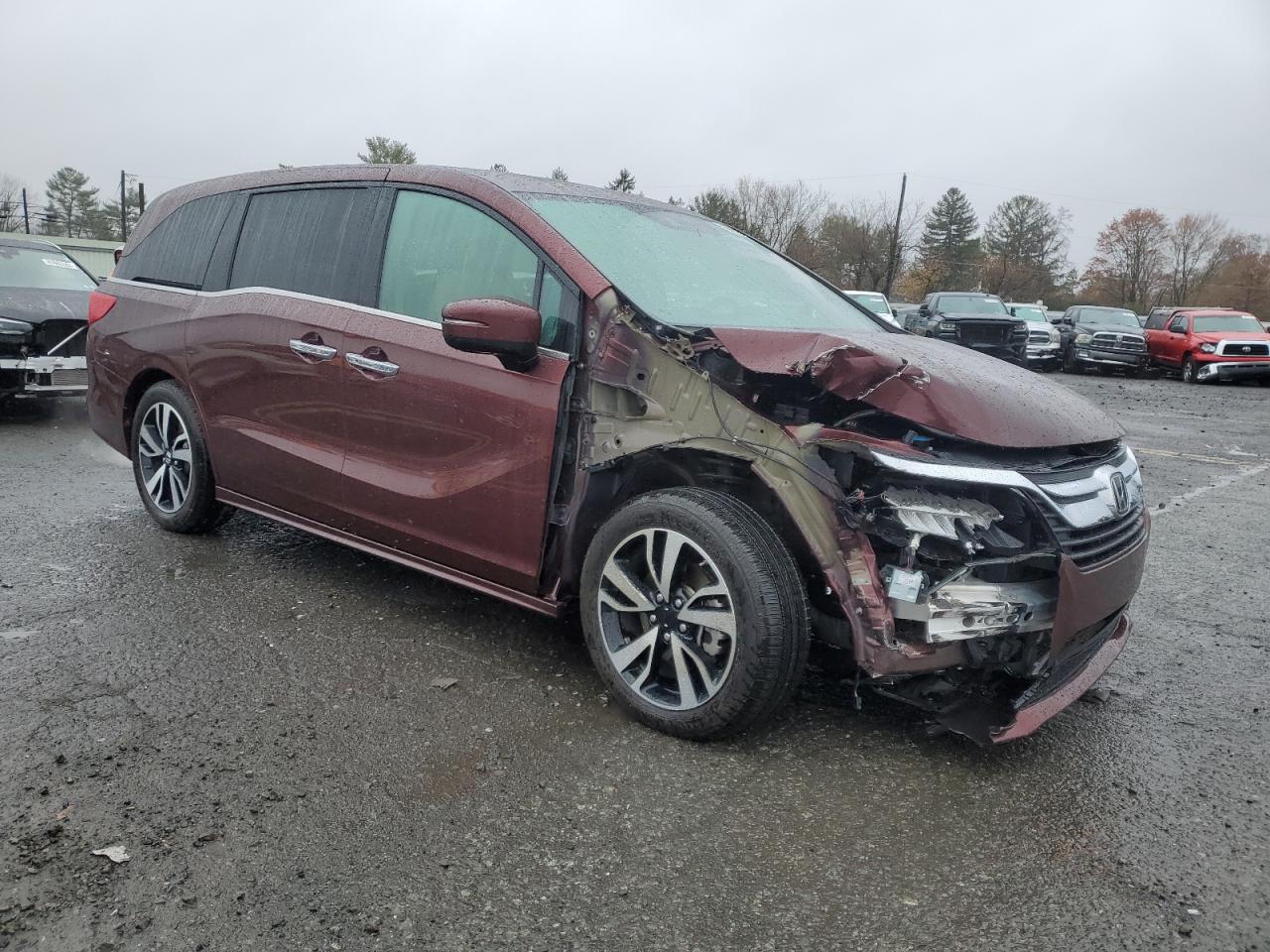 Lot #2993688176 2018 HONDA ODYSSEY EL