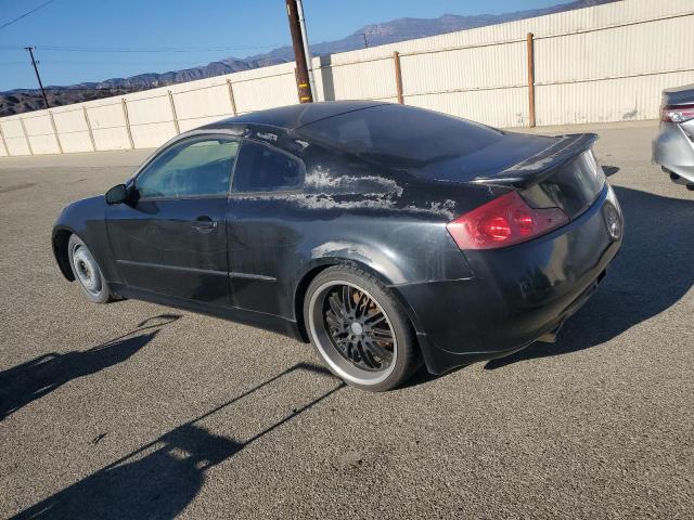 INFINITI G35 2006 black  gas JNKCV54E06M713210 photo #3