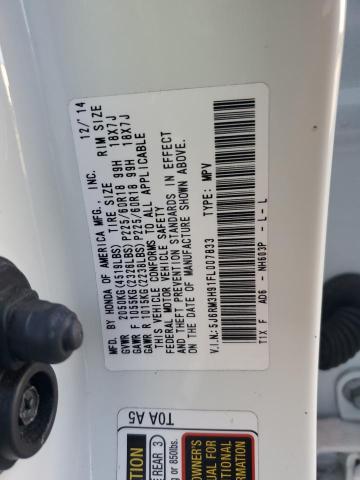2015 HONDA CR-V TOURI - 5J6RM3H91FL007833