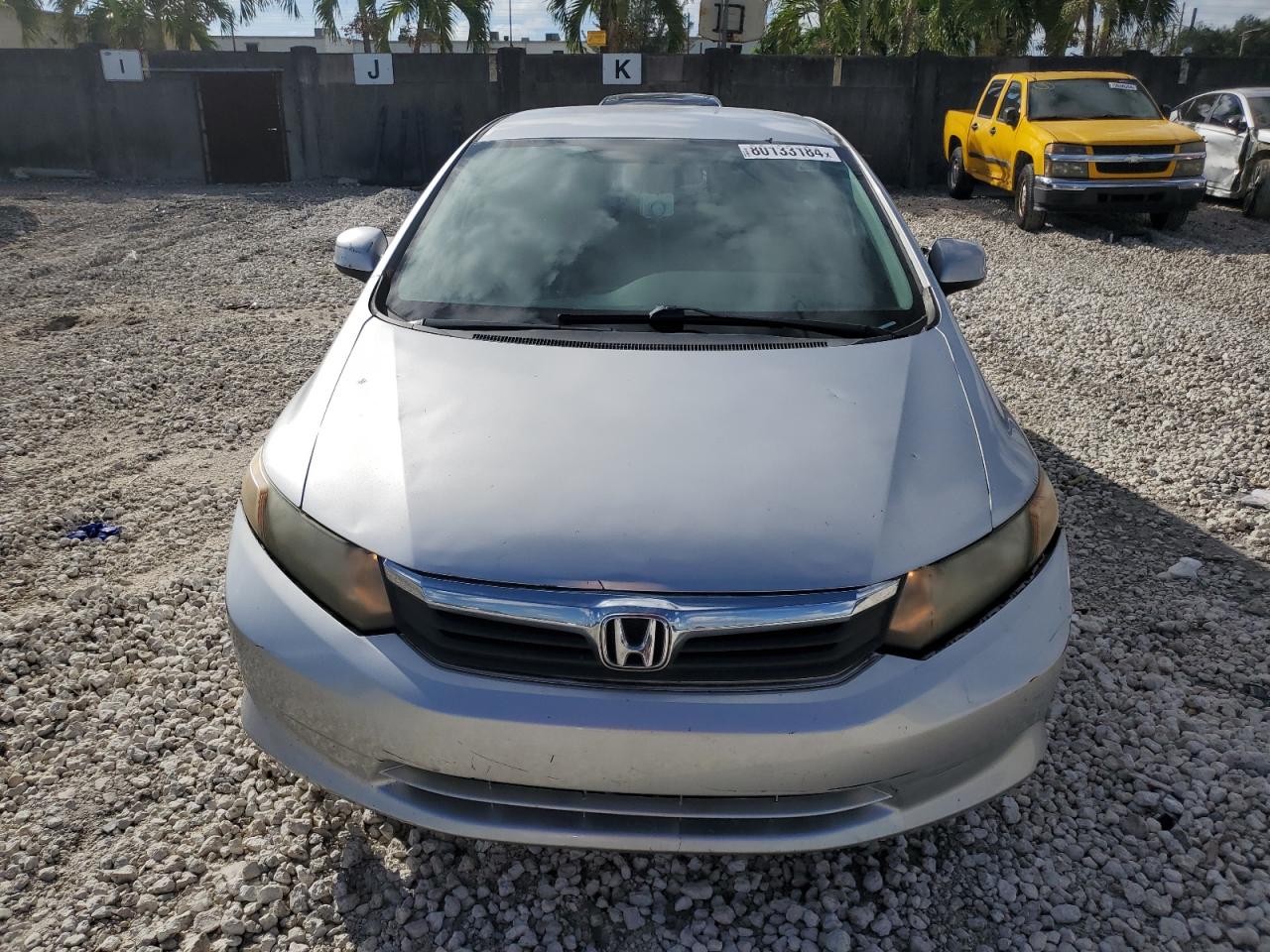 Lot #2962082153 2012 HONDA CIVIC LX