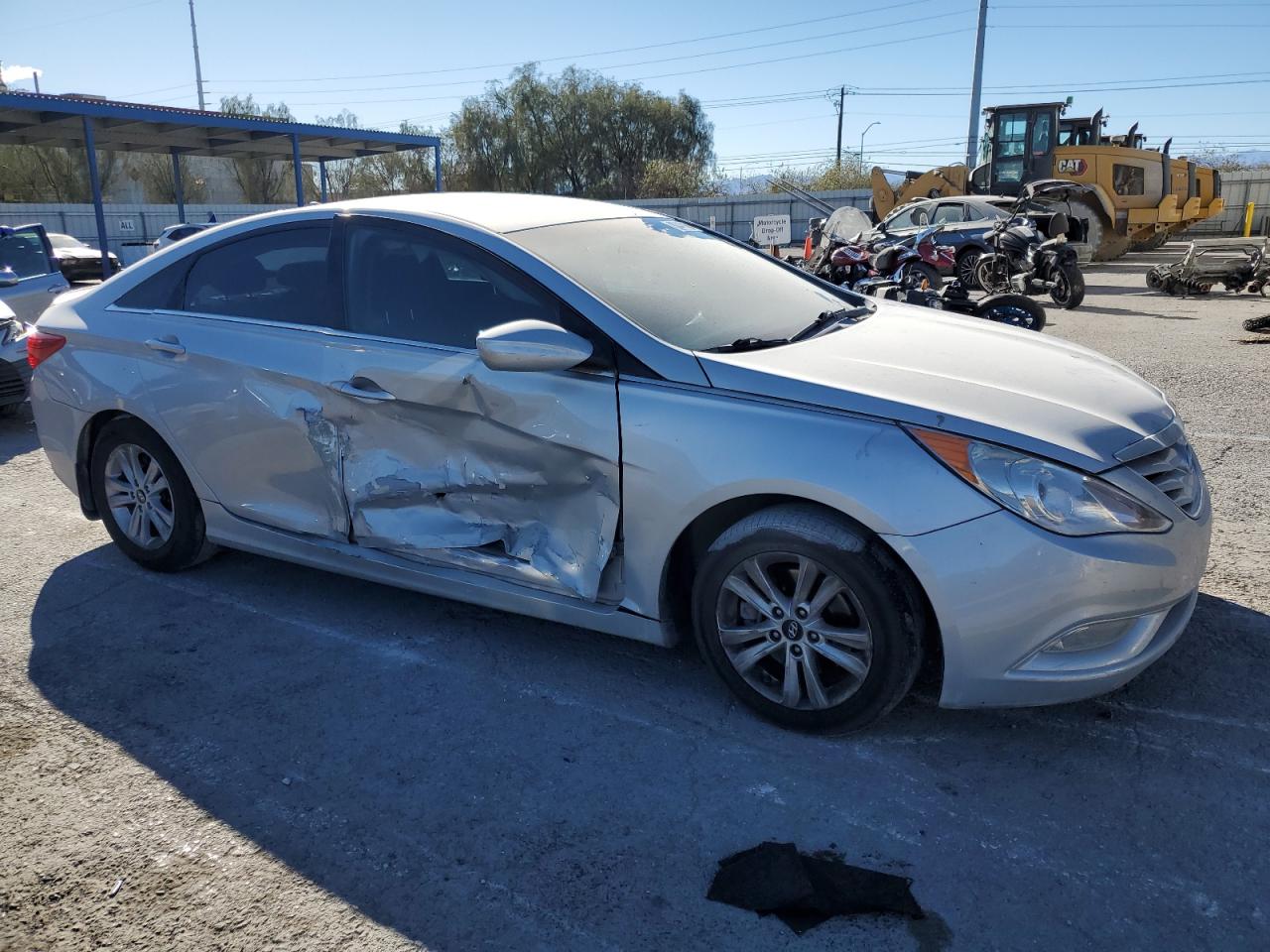 Lot #3033270803 2013 HYUNDAI SONATA GLS