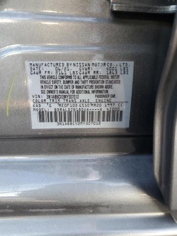 2021 NISSAN SENTRA SV - 3N1AB8CV2MY307012