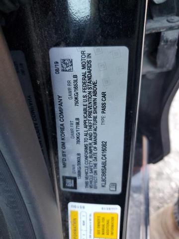 2020 CHEVROLET SPARK LS - KL8CB6SA8LC416082