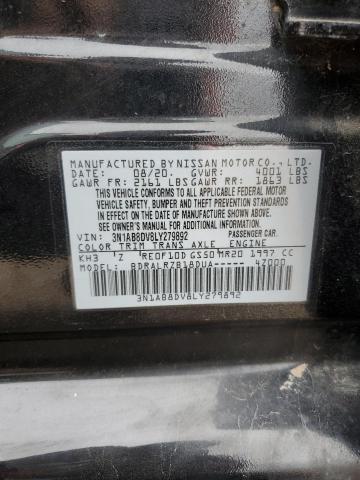 2020 NISSAN SENTRA SR - 3N1AB8DV8LY279892