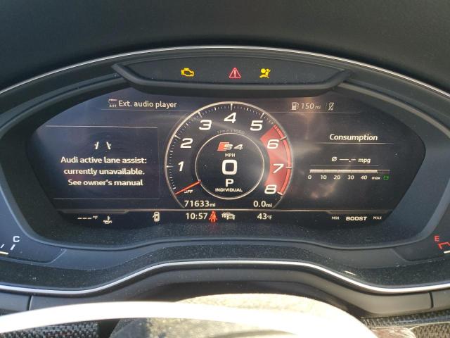 2019 AUDI S4 PRESTIG WAUC4AF4XKA002270