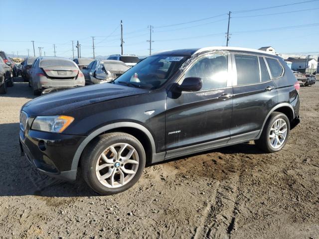 BMW X3 XDRIVE3 2011 black 4dr spor gas 5UXWX7C58BL734911 photo #1