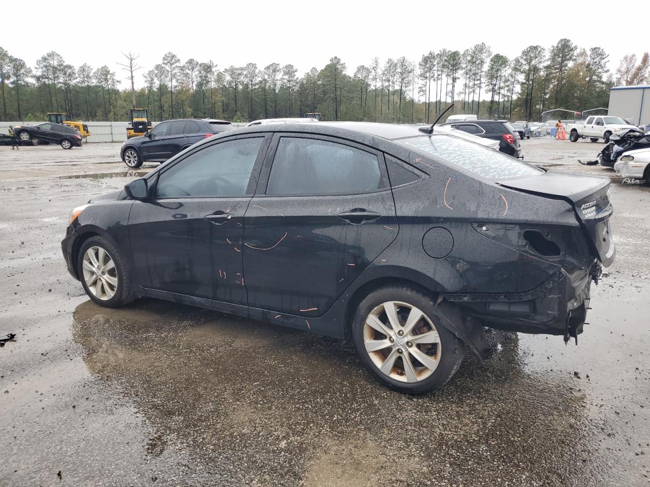 Lot #2979248079 2014 HYUNDAI ACCENT GLS