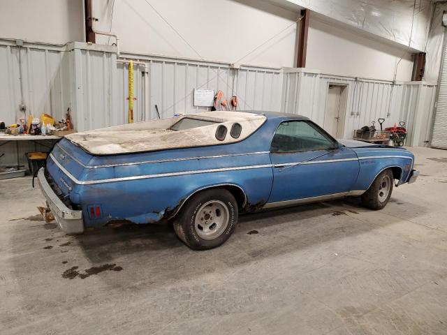 CHEVROLET EL CAMINO 1973 blue   1D80K3K543170 photo #4