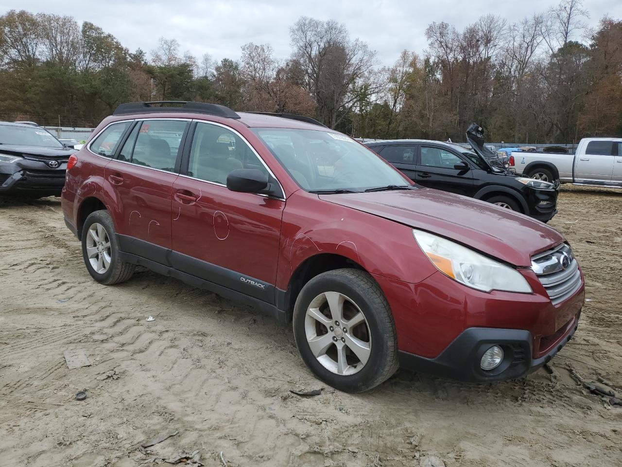 Lot #3027096806 2014 SUBARU OUTBACK 2.