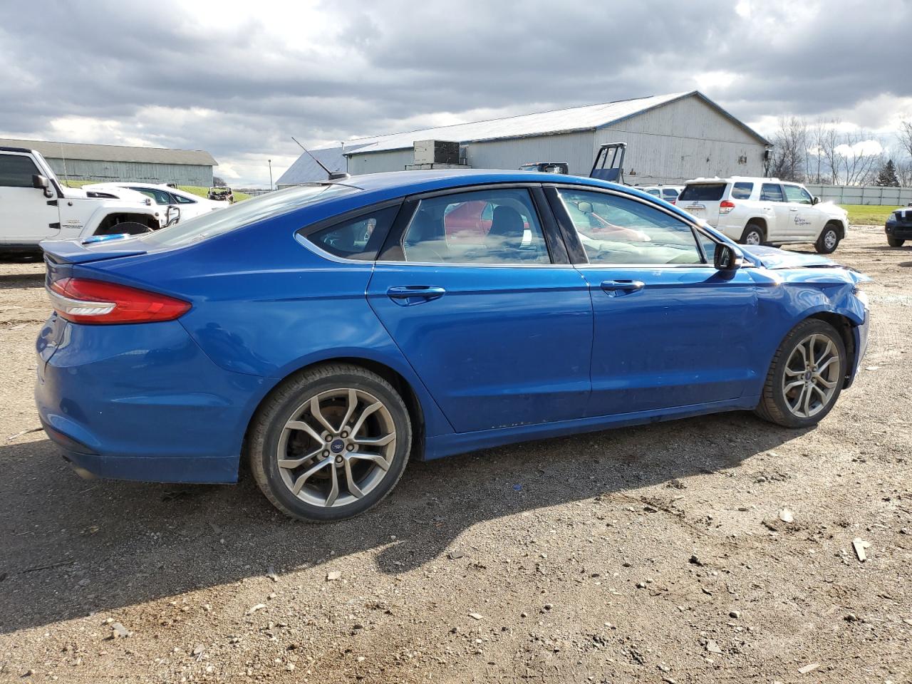 Lot #2995867499 2017 FORD FUSION SE