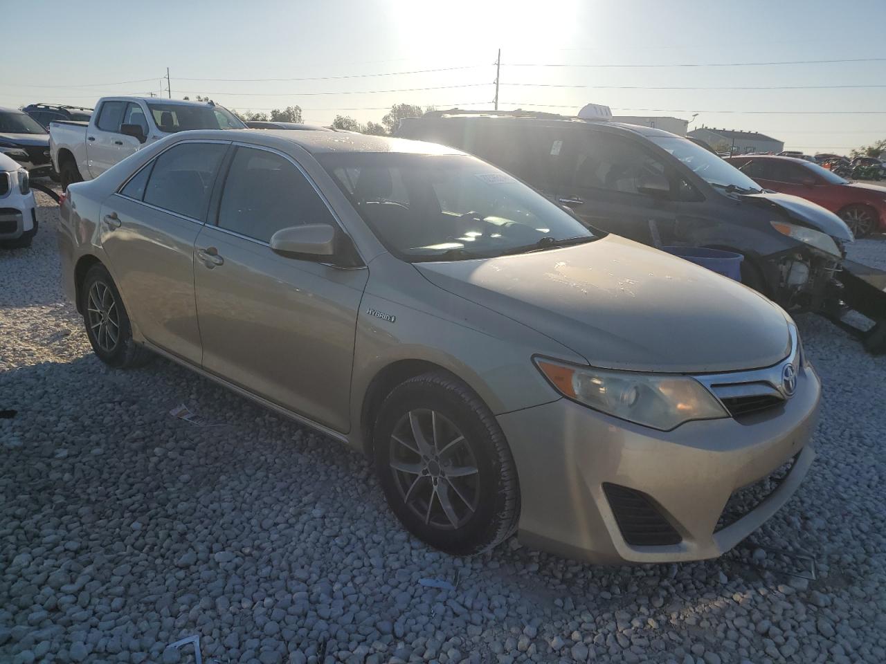 Lot #3016773345 2012 TOYOTA CAMRY HYBR