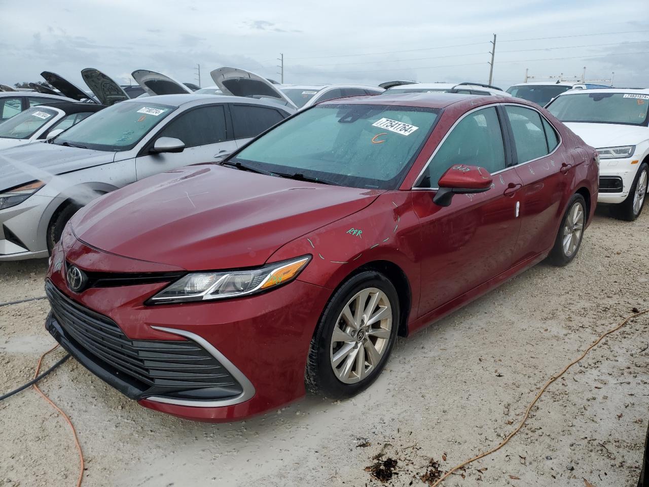 Lot #2980897376 2021 TOYOTA CAMRY LE