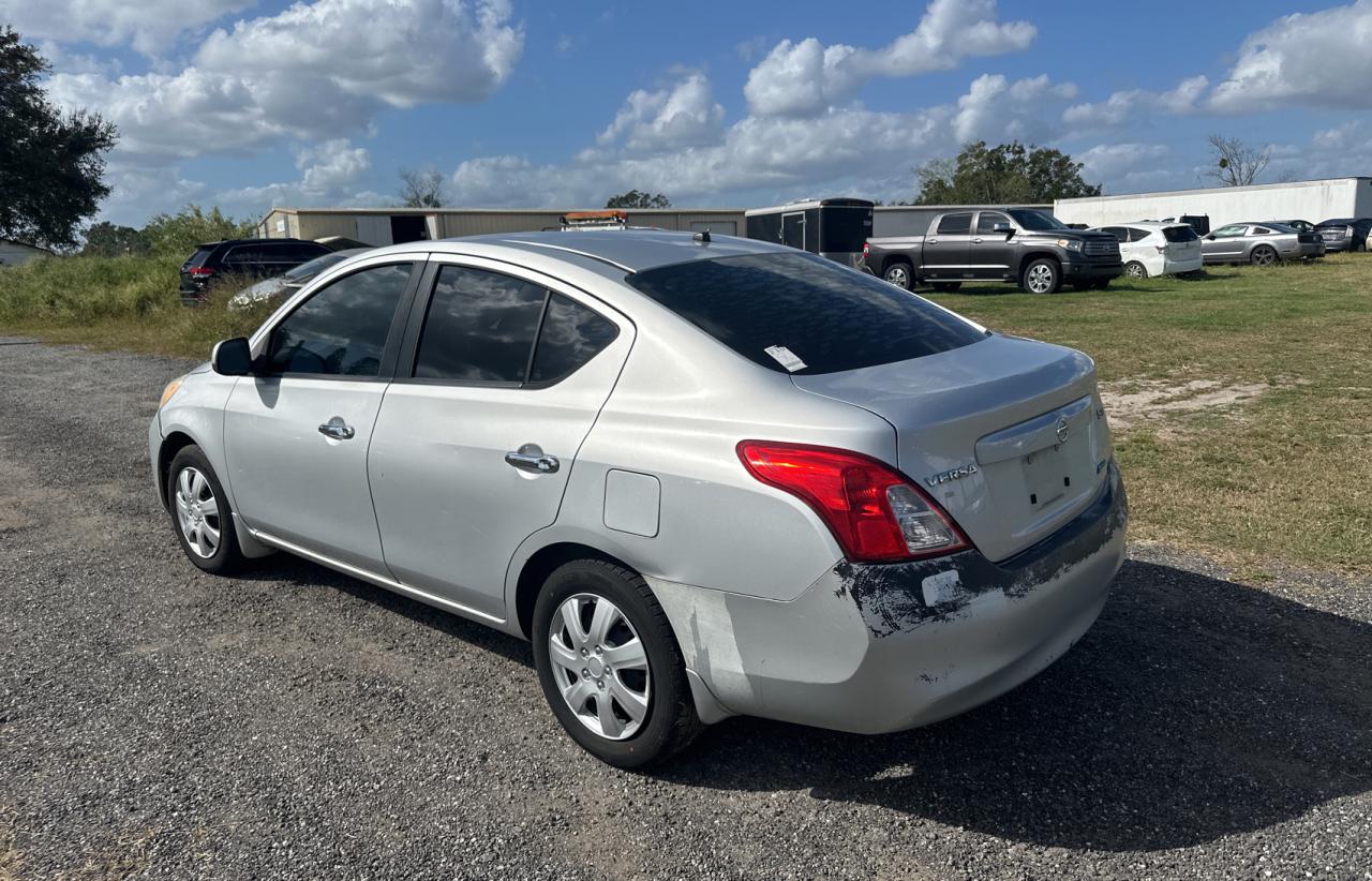 Lot #2976253513 2012 NISSAN VERSA S