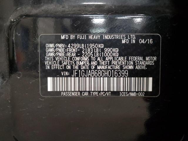 2016 SUBARU IMPREZA PR - JF1GJAB68GH016399