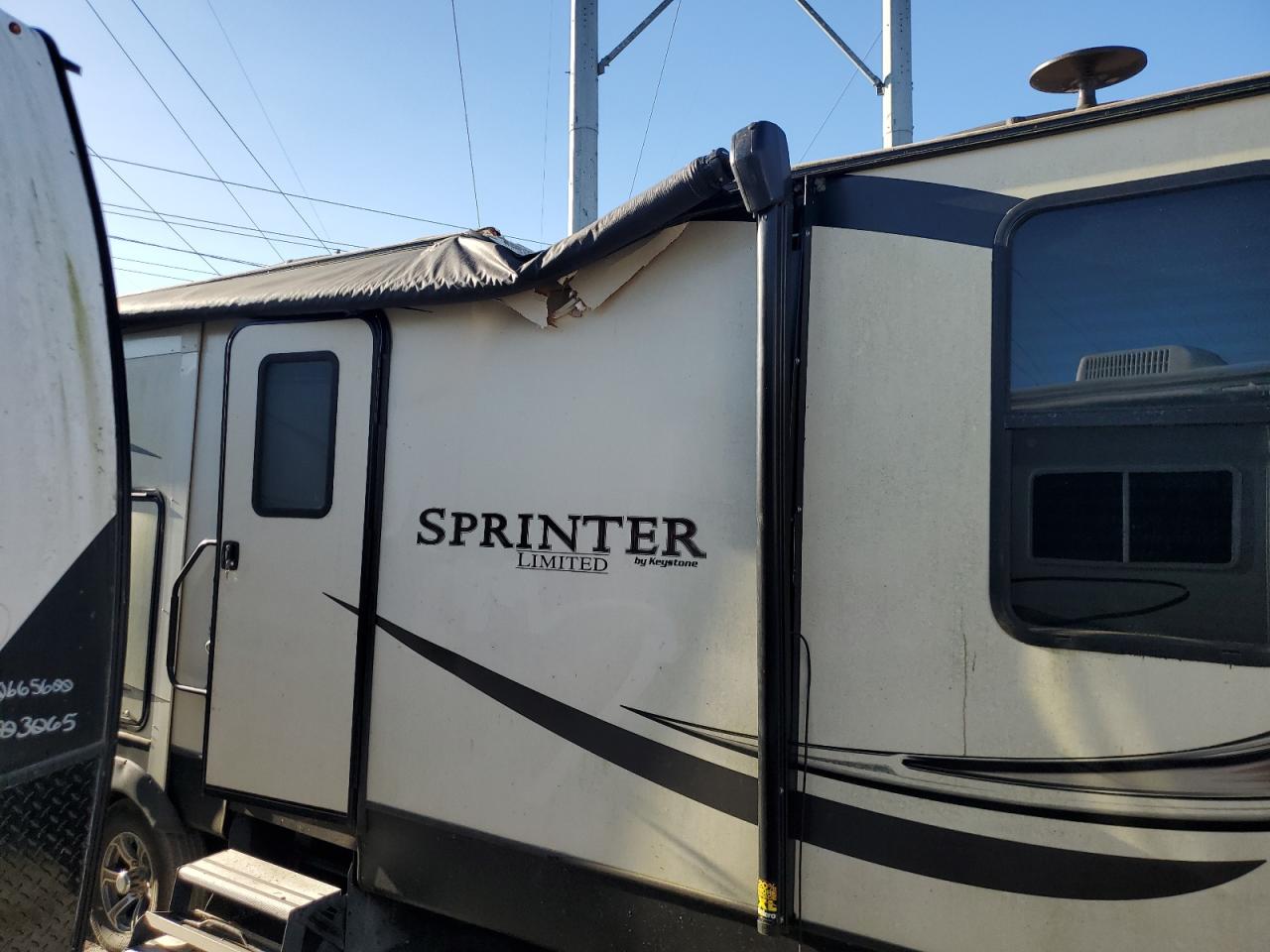 Lot #3023341275 2018 KEYSTONE SPRINTER 3