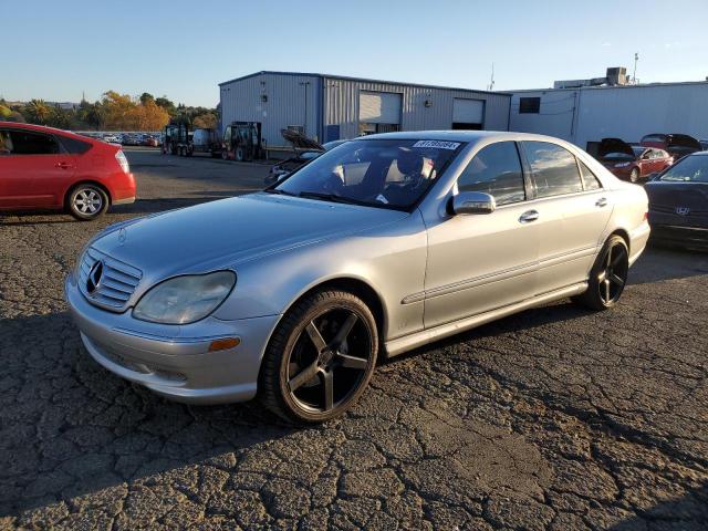 MERCEDES-BENZ S 55 AMG 2001 silver sedan 4d gas WDBNG73J11A197298 photo #1