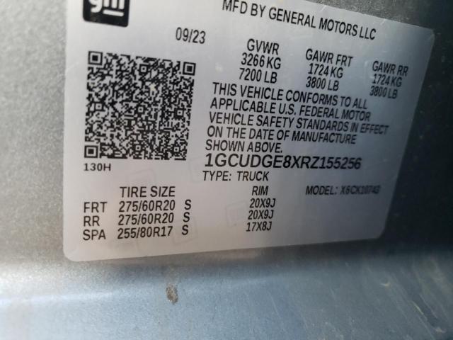 2024 CHEVROLET SILVERADO - 1GCUDGE8XRZ155256