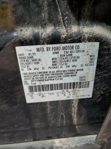 2023 FORD MAVERICK X - 3FTTW8F94PRA13134