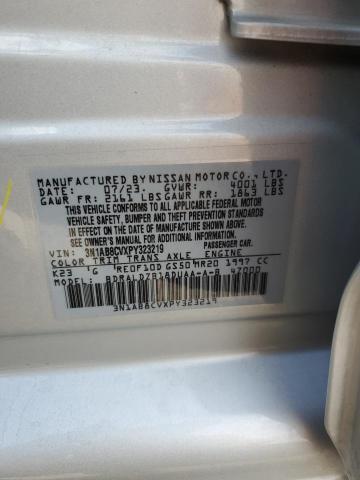 2023 NISSAN SENTRA SV - 3N1AB8CVXPY323219