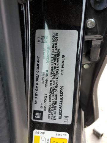2018 CHEVROLET SPARK 1LT KL8CD6SA4JC432089