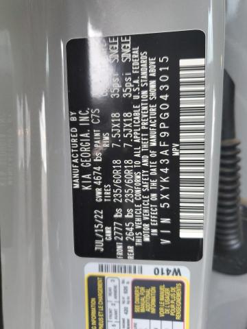 2023 KIA SPORTAGE S - 5XYK43AF9PG043015