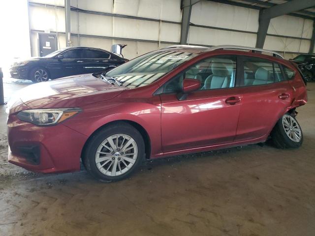 SUBARU IMPREZA PR 2018 red  gas 4S3GTAD65J3737656 photo #1