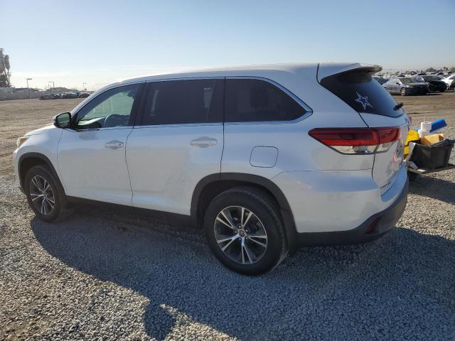 TOYOTA HIGHLANDER 2019 white  gas 5TDZZRFH6KS310765 photo #3