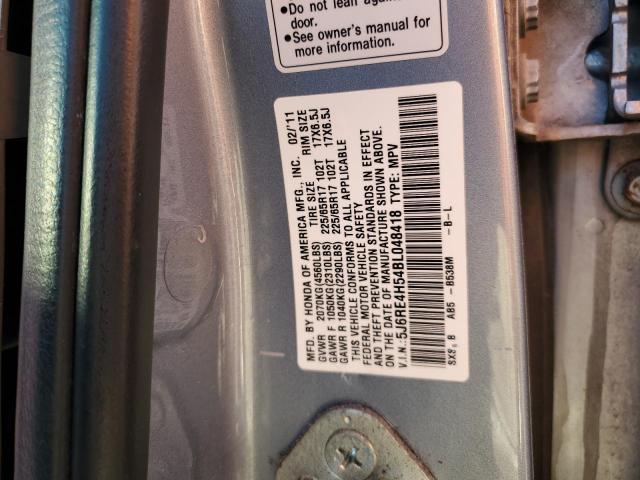 5J6RE4H54BL048418 2011 HONDA CRV