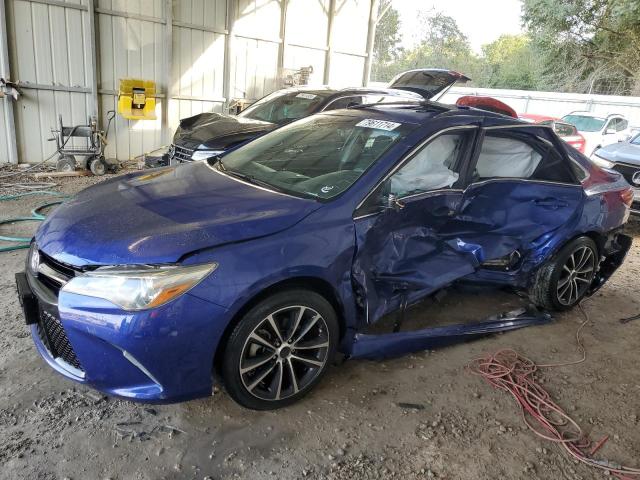 TOYOTA CAMRY LE 2016 blue  gas 4T1BF1FKXGU539696 photo #1