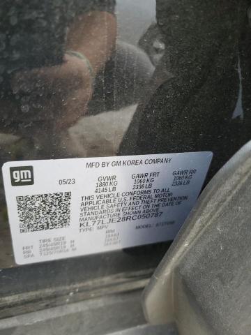 2024 CHEVROLET TRAX 2RS KL77LJE28RC050787