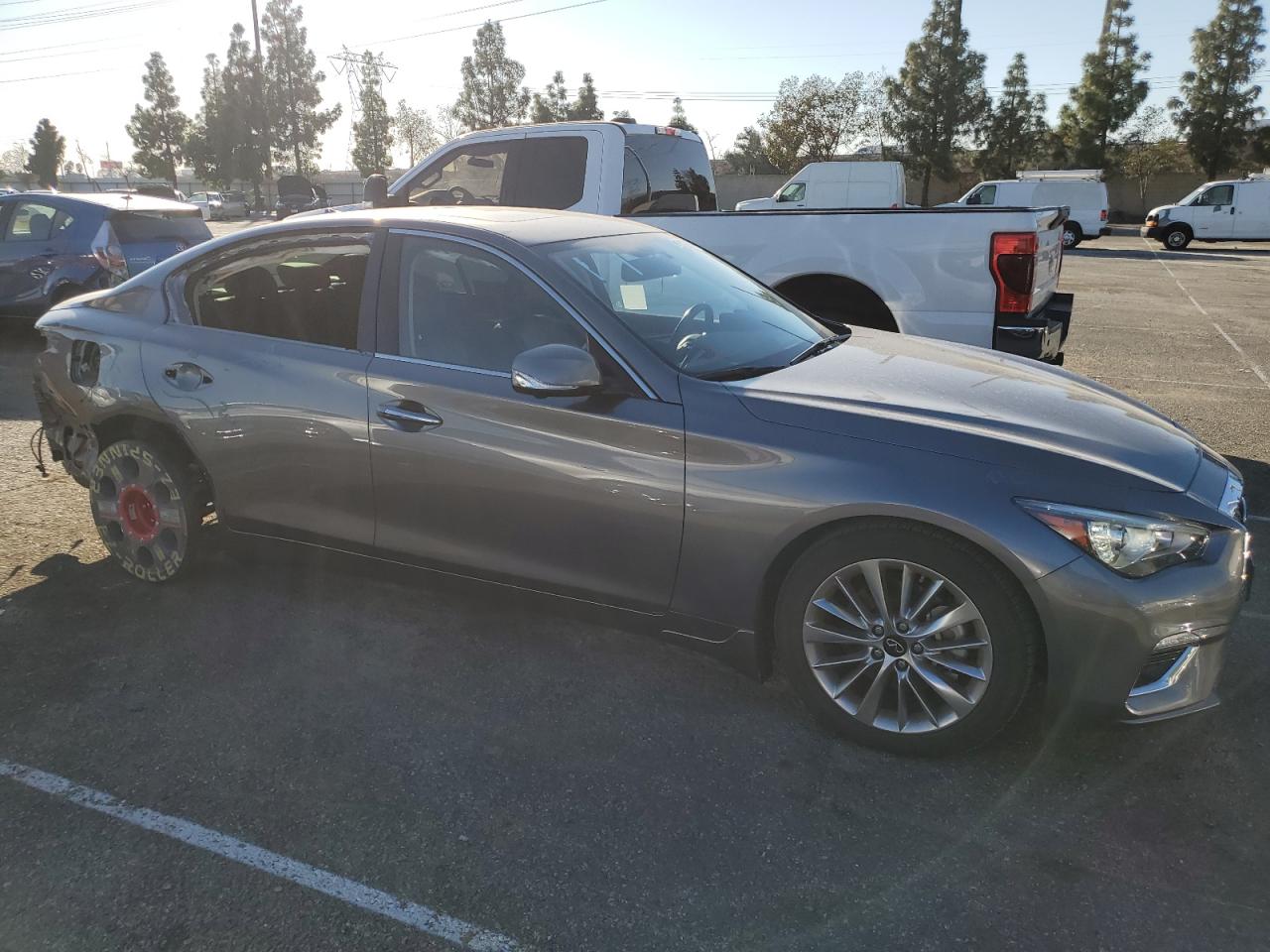 Lot #3033082012 2021 INFINITI Q50 LUXE