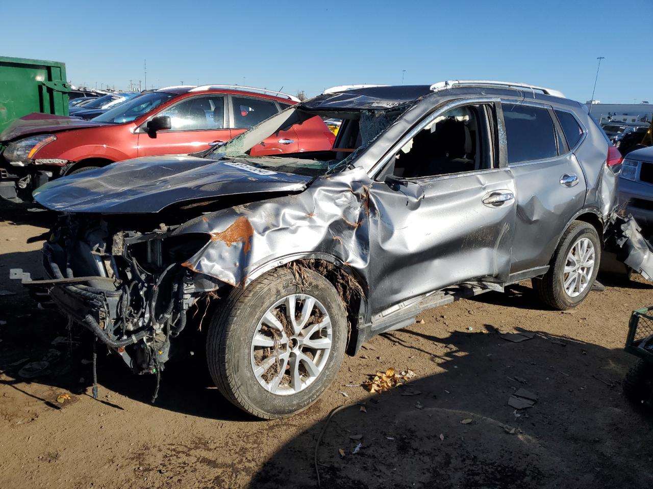 Lot #2974352462 2017 NISSAN ROGUE S