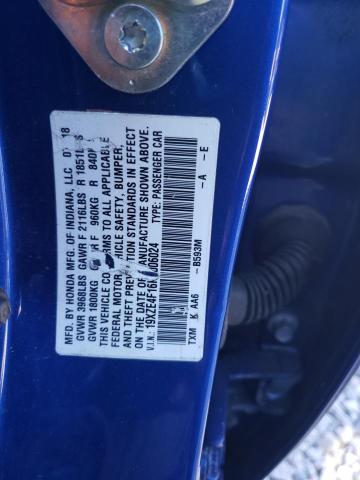 2019 HONDA INSIGHT LX 19XZE4F16KE006024