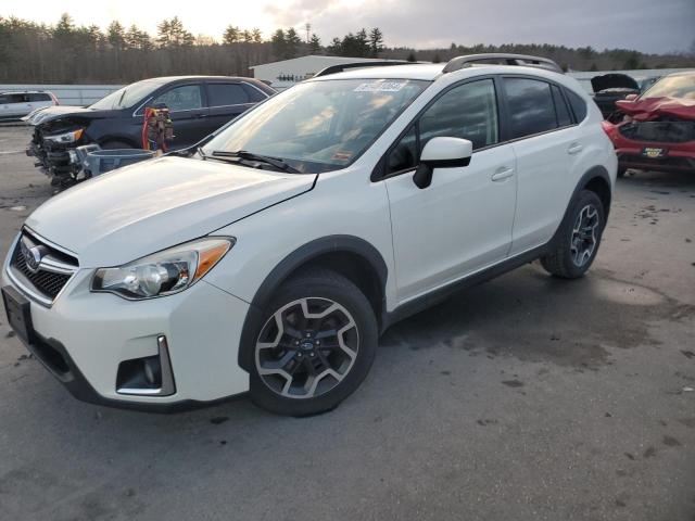 SUBARU CROSSTREK 2017 white  gas JF2GPABC9HH255073 photo #1